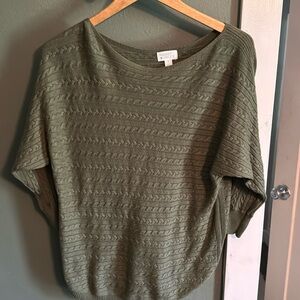 Market & Spruce 3/4 sleeve sweater